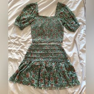 Matching Smocked Skirt Set Celina Moon Size M